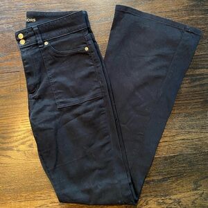Michael Kors Black Flare Pants